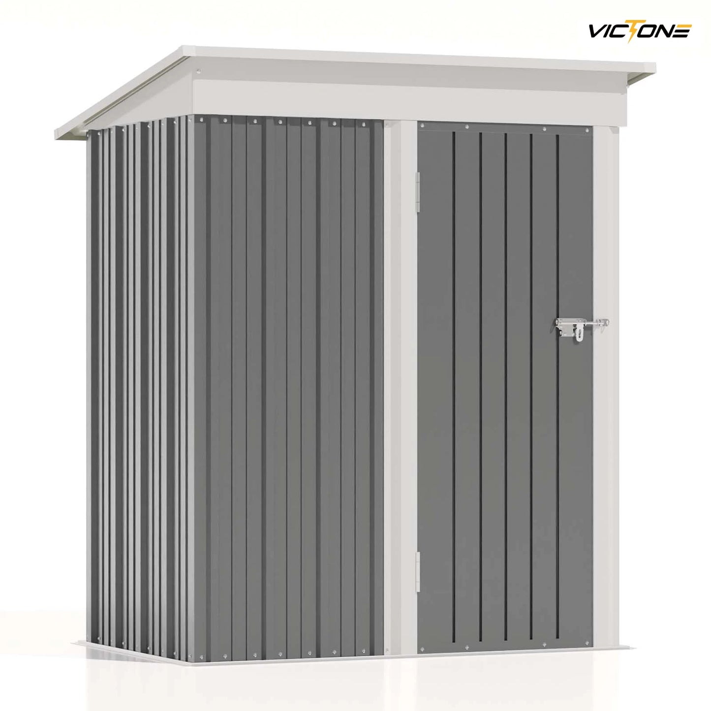 5x3 FT Outdoor Lockable Waterproof Storage Shed