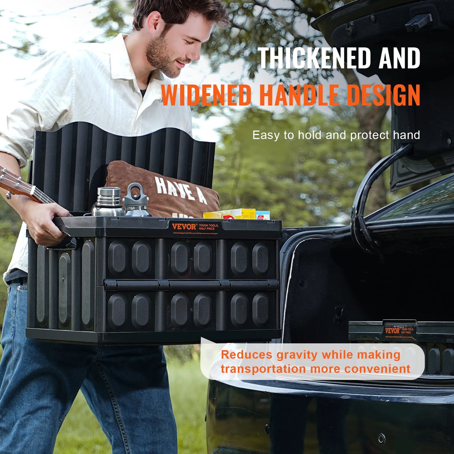 Set of 3 Collapsible Storage Bins