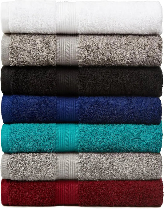 6 Piece Oversized Bathroom Towel Set