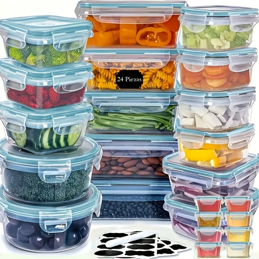 48Pcs BPA-Free Food Storage Set with Lids