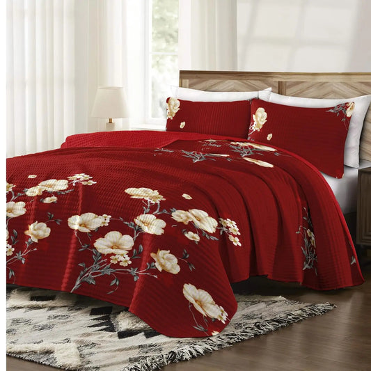 Bamboo Microfiber 9 pc Bedding & Curtain Set