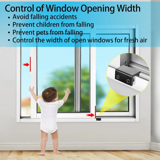 12 Pack Sliding Window Locks with Key