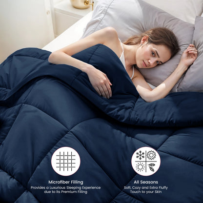Luxurious Down Alternative Comforter Color & Size Options