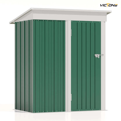 5x3 FT Outdoor Lockable Waterproof Storage Shed