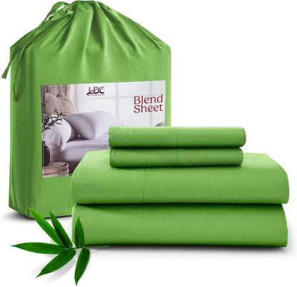 Bedsheet Set, Rayon Derived from Bamboo, Breathable & Soft