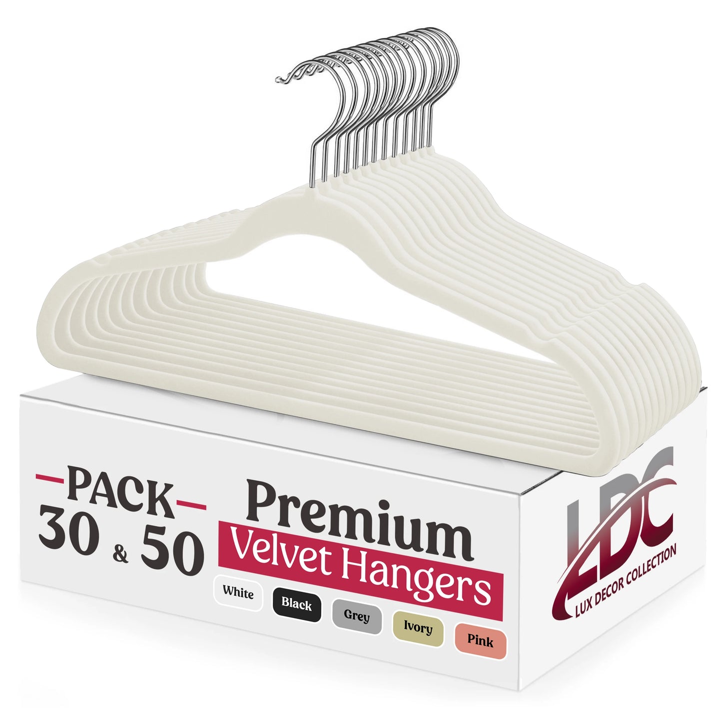 Velvet Hangers package of 30 or 50 pcs.