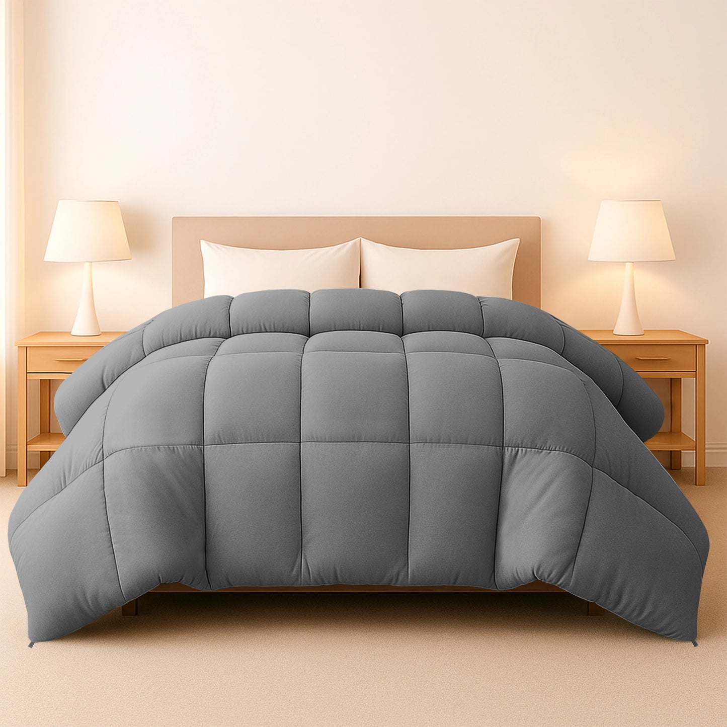 Luxurious Down Alternative Comforter Color & Size Options