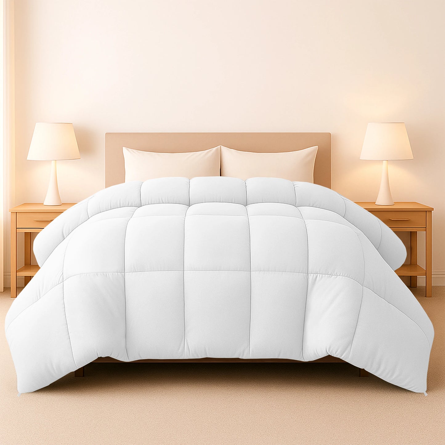 Luxurious Down Alternative Comforter Color & Size Options