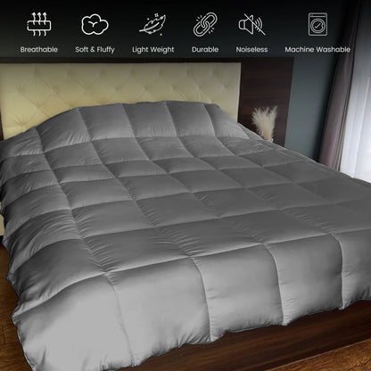 Luxurious Down Alternative Comforter Color & Size Options