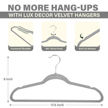 Velvet Hangers package of 30 or 50 pcs.