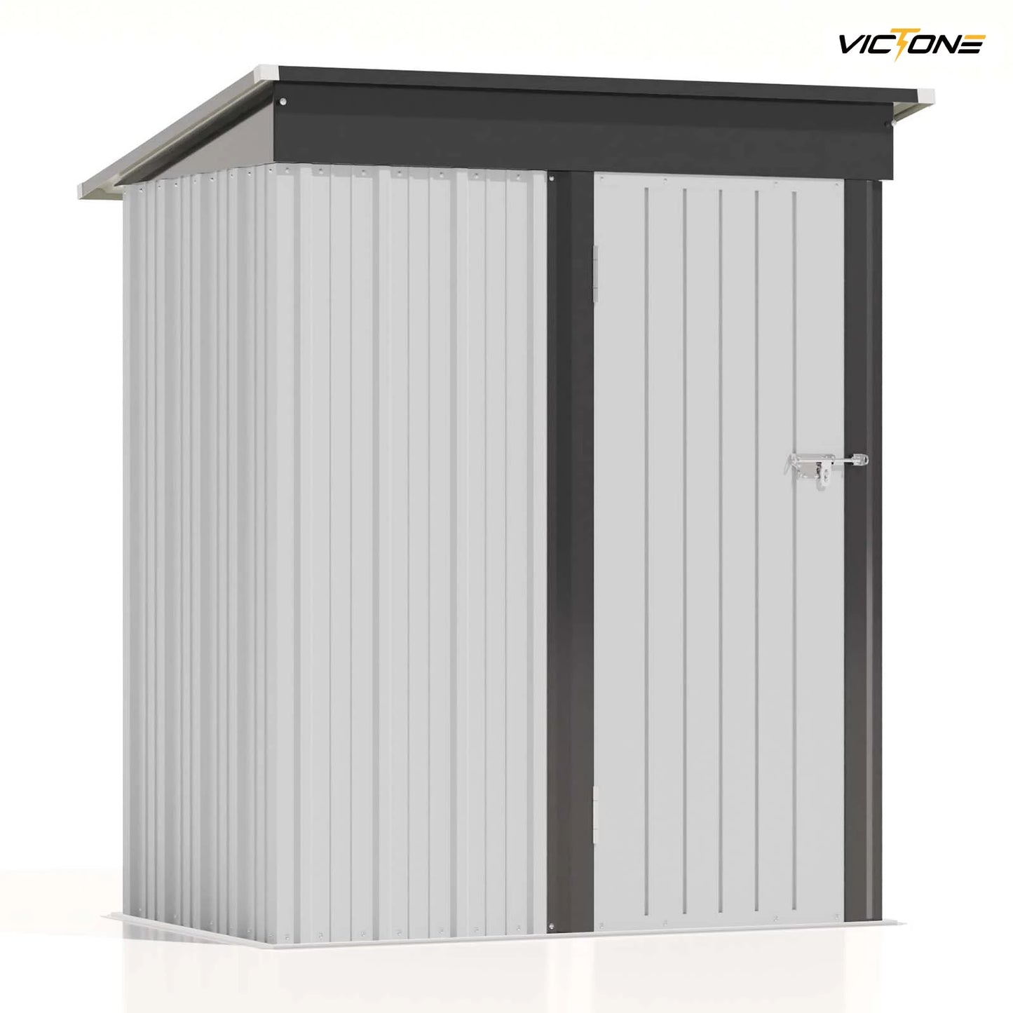 5x3 FT Outdoor Lockable Waterproof Storage Shed