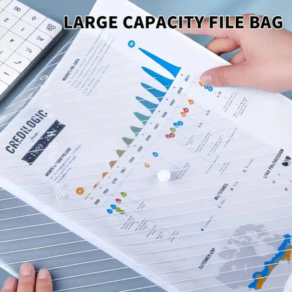 Folded File Bags with Mixed Colors 5/10 or 15pc