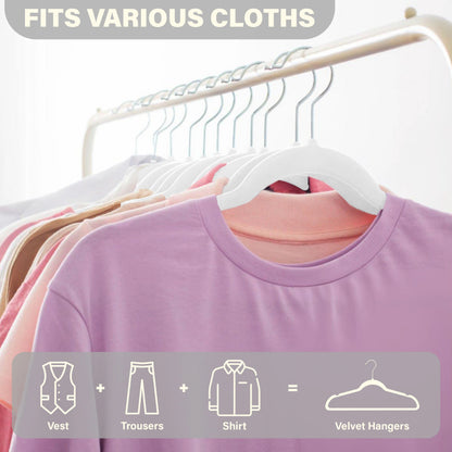 Velvet Hangers package of 30 or 50 pcs.