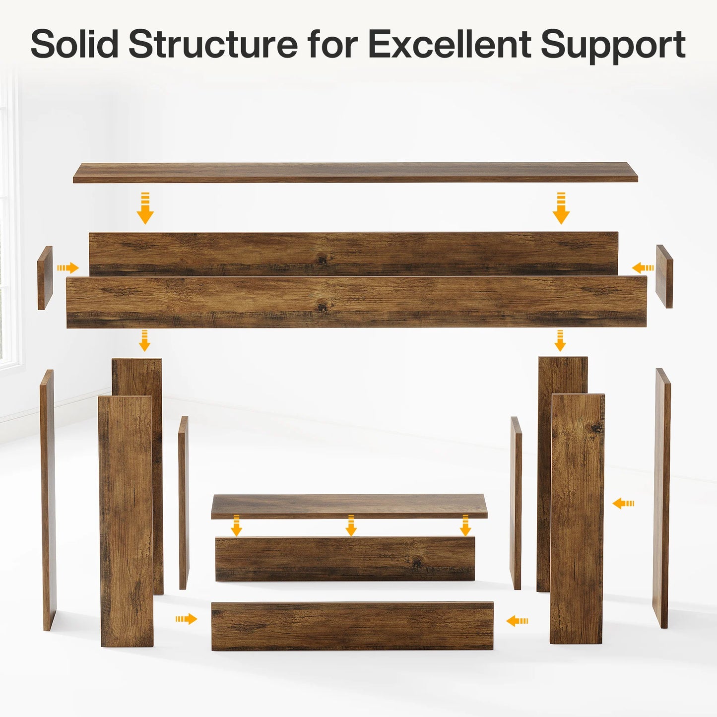 Farmhouse 2-Tier Table