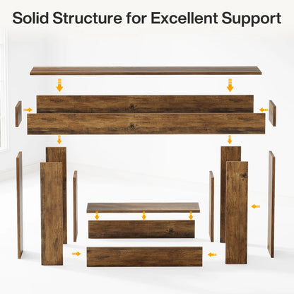 Farmhouse 2-Tier Table