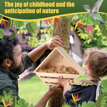 Bird Nesting Box Outdoor Garden Decoration