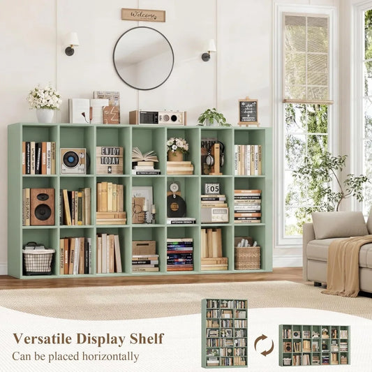 86" H Triple Wide Bookcase