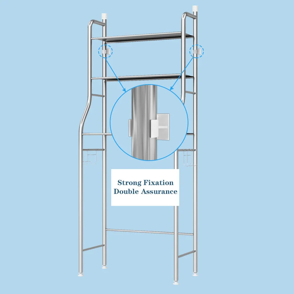 Freestanding Over Toilet Storage Shelf, 2 or 3 Tiers