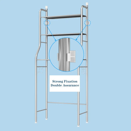 Freestanding Over Toilet Storage Shelf, 2 or 3 Tiers