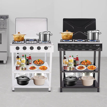 5 Burner Gas Grill for Cooking Outside