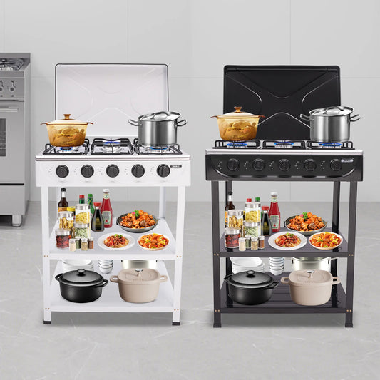 5 Burner Gas Grill for Cooking Outside