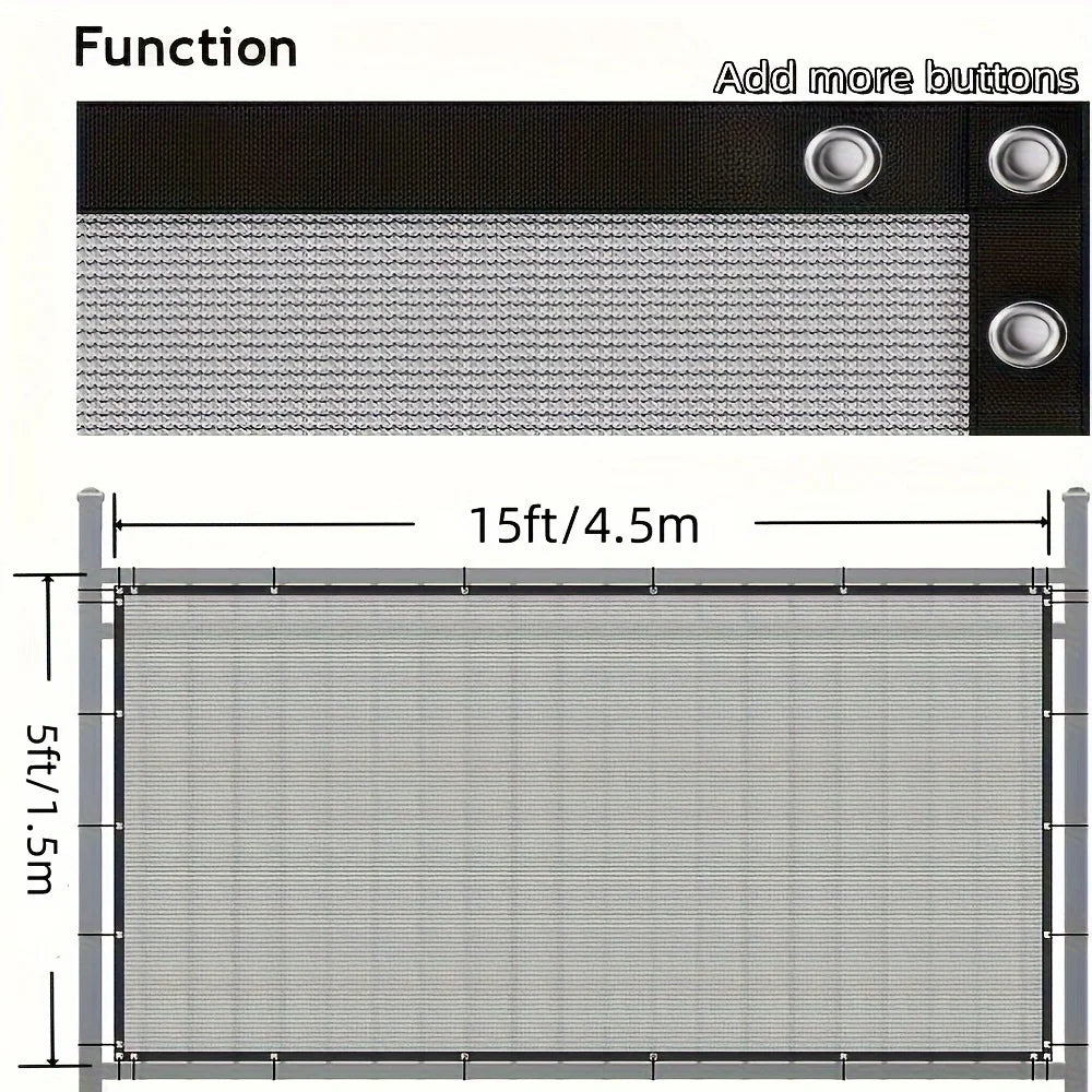Privacy and Shade Screen, Comes in different Sizes