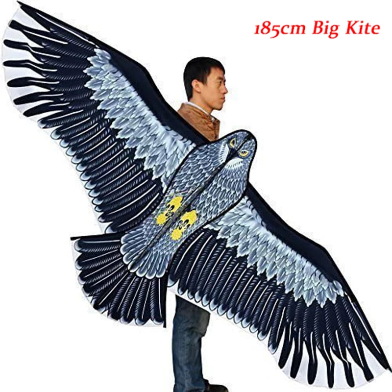 Outdoor Fun Sports Huge 72" Eagle Kite With Handle Line For Adults /Kids