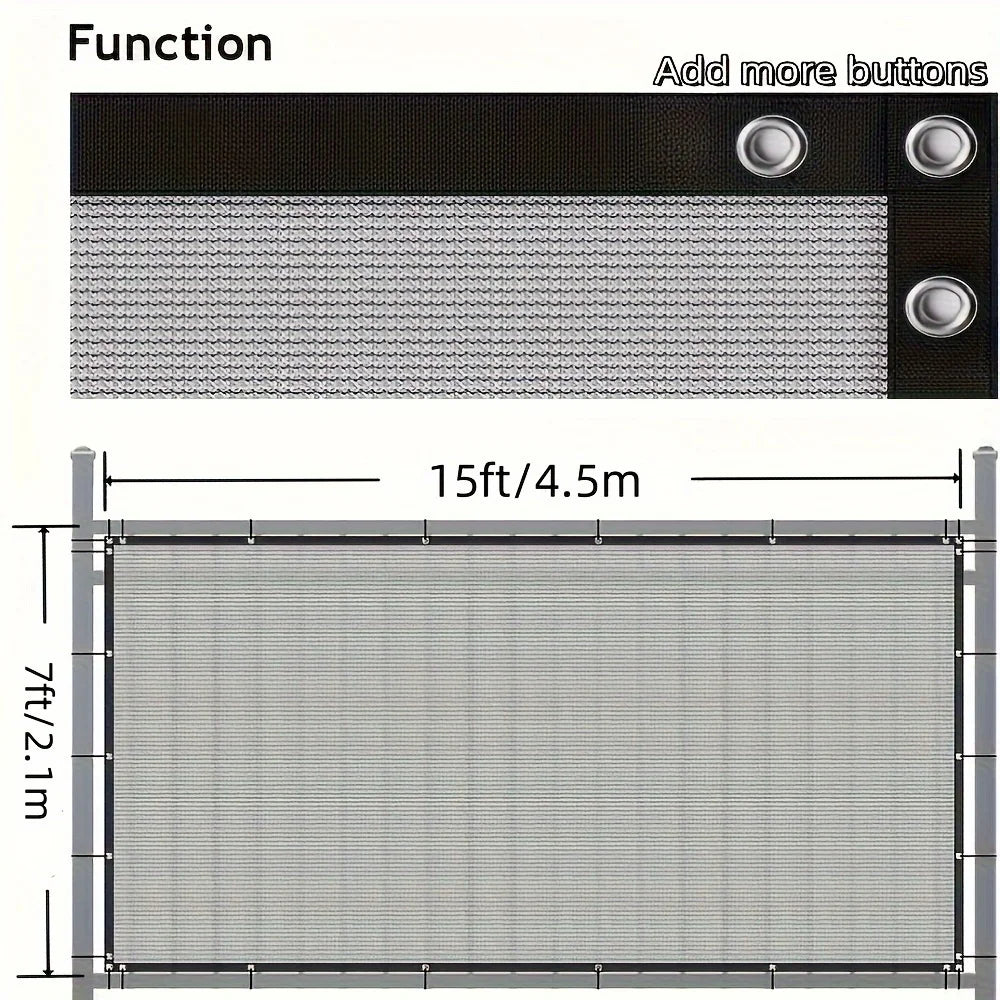 Privacy and Shade Screen, Comes in different Sizes