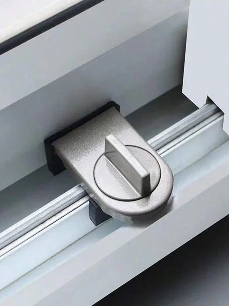 No-Drill Sliding Door Lock