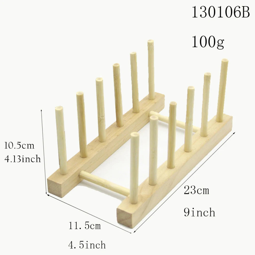 Wooden Kitchen Dish Drain Rack/ Book File Holder