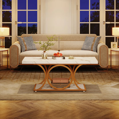 Rectangle Coffee Table, 47.24-inch