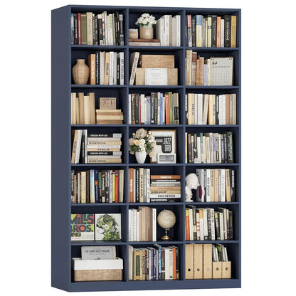86" H Triple Wide Bookcase