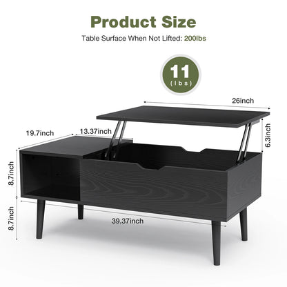 Lift Top Coffee Table  39.37"x19.7"