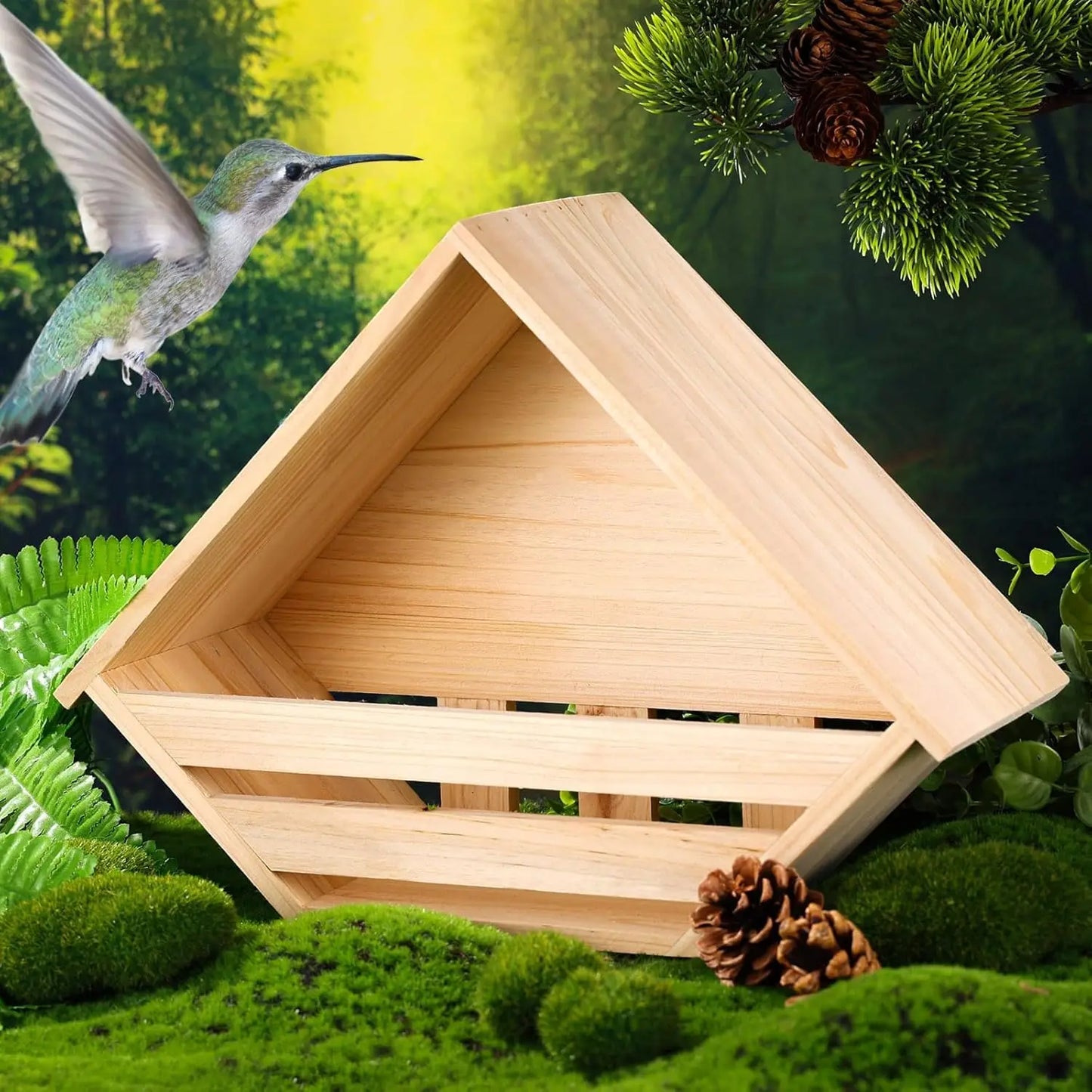Bird Nesting Box Outdoor Garden Decoration