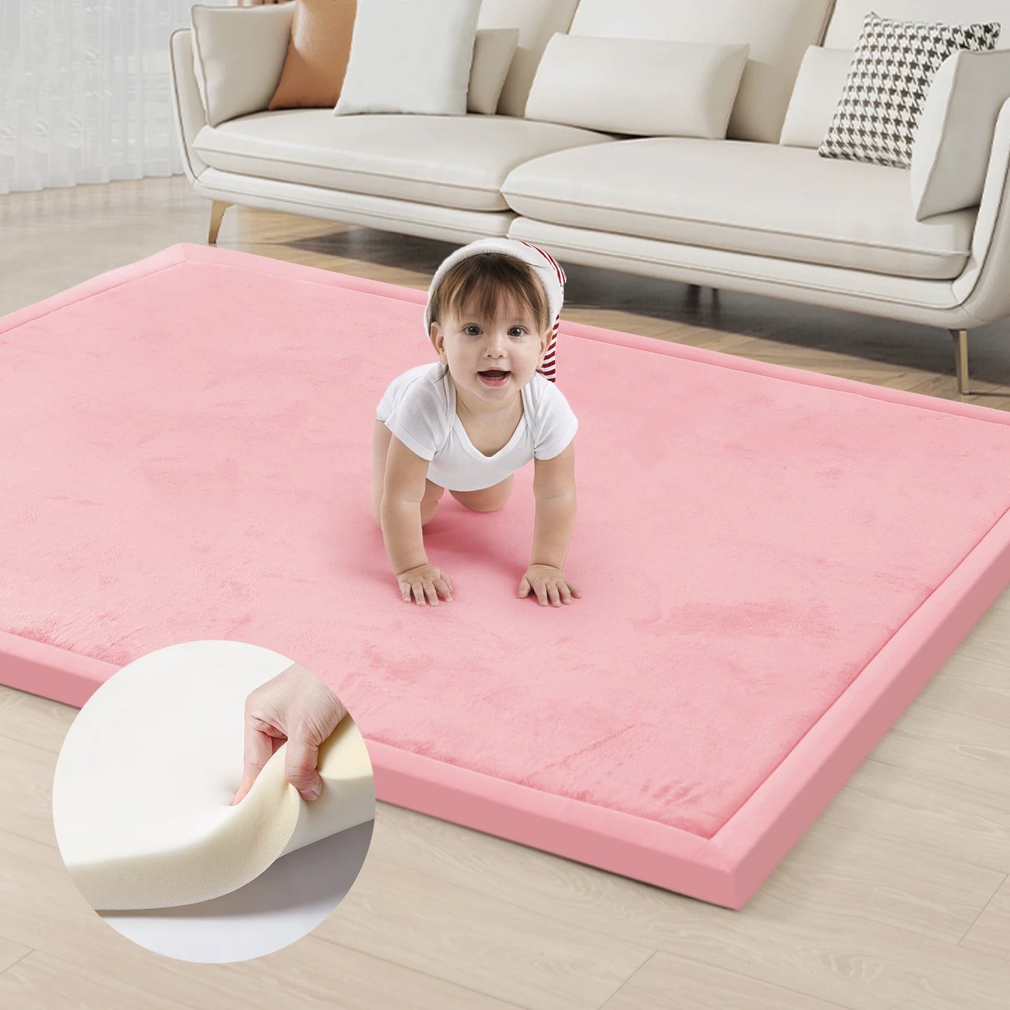 Protective Carpet 1.2in Thick, Comes in 4 Colors and Sizes