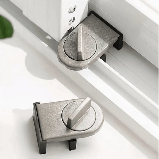 No-Drill Sliding Door Lock