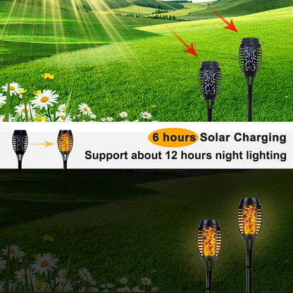 Solor Powered Flickering Flame Lights