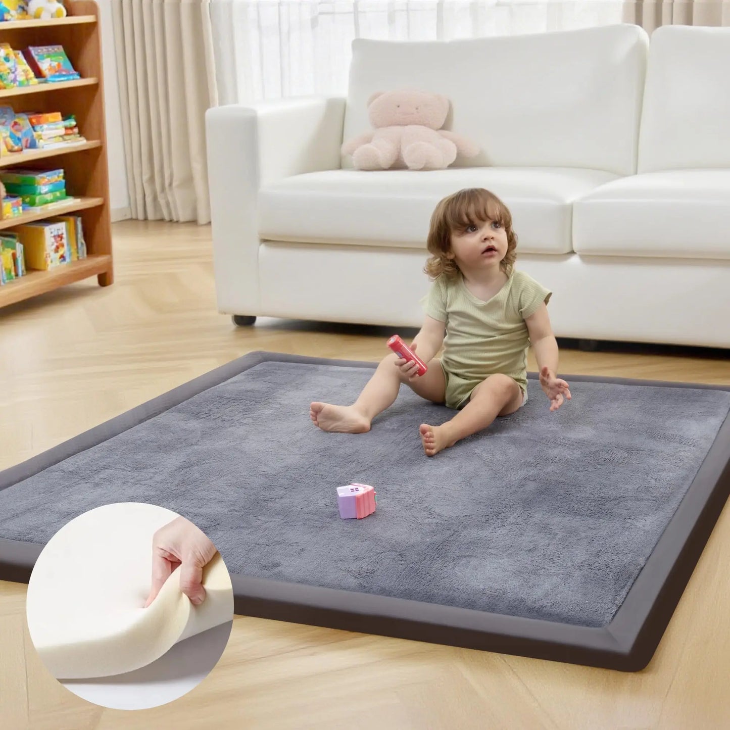 Protective Carpet 1.2in Thick, Comes in 4 Colors and Sizes