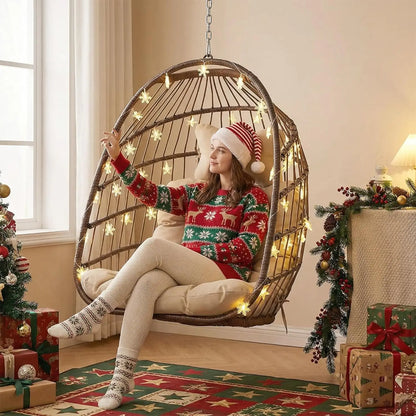Outdoor Hanging Egg Chair Without Stand