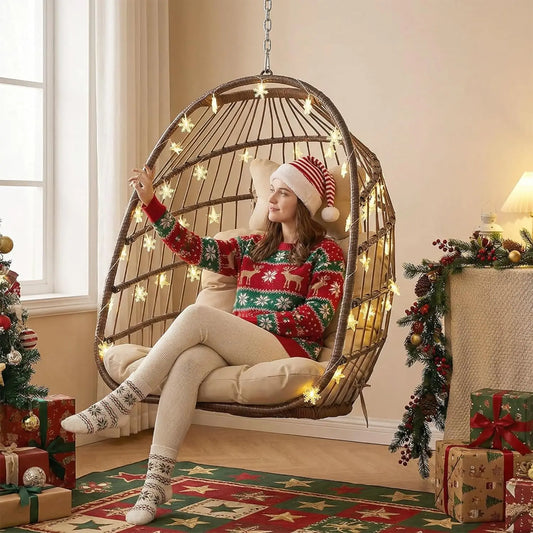 Outdoor Hanging Egg Chair Without Stand