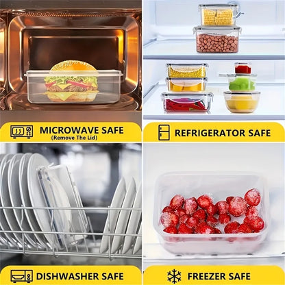 48Pcs BPA-Free Food Storage Set with Lids