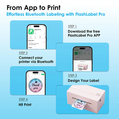 Thermal Label Printer -4x6 Shipping Label Printer