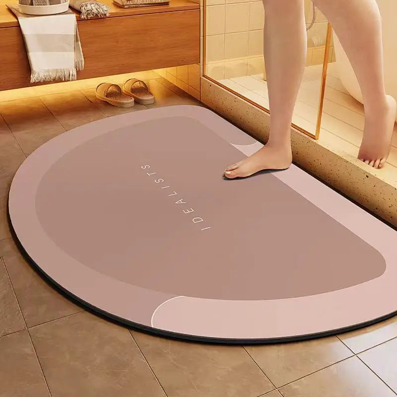 1pc Mud Bathroom Mat