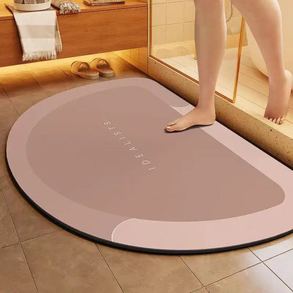 1pc Mud Bathroom Mat