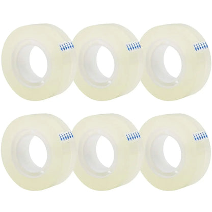 Clear Tape 6 Rolls Dispenser Refills