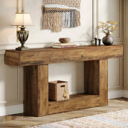 Farmhouse 2-Tier Table