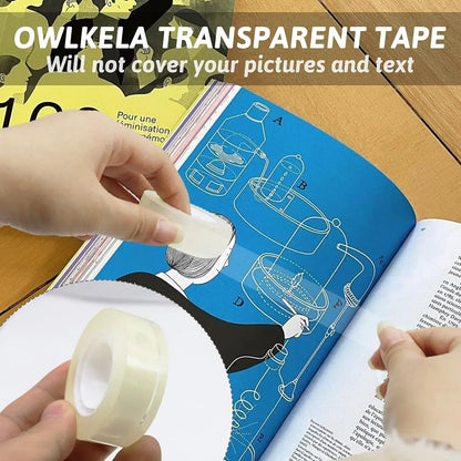 Clear Tape 6 Rolls Dispenser Refills
