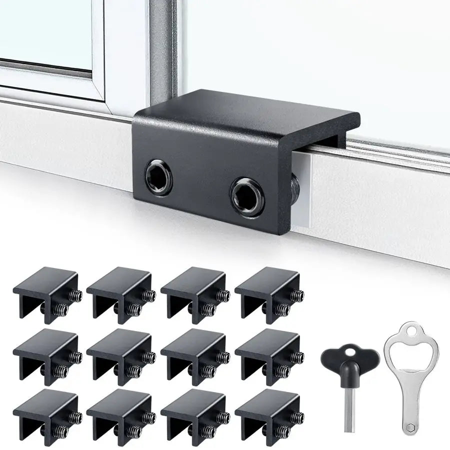 12 Pack Sliding Window Locks with Key