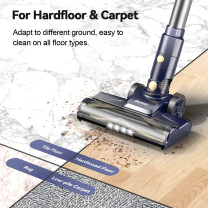 Corded Stick Vacuum Cleaner 25KPa 600W Powerful 6 in1 Lightweight
