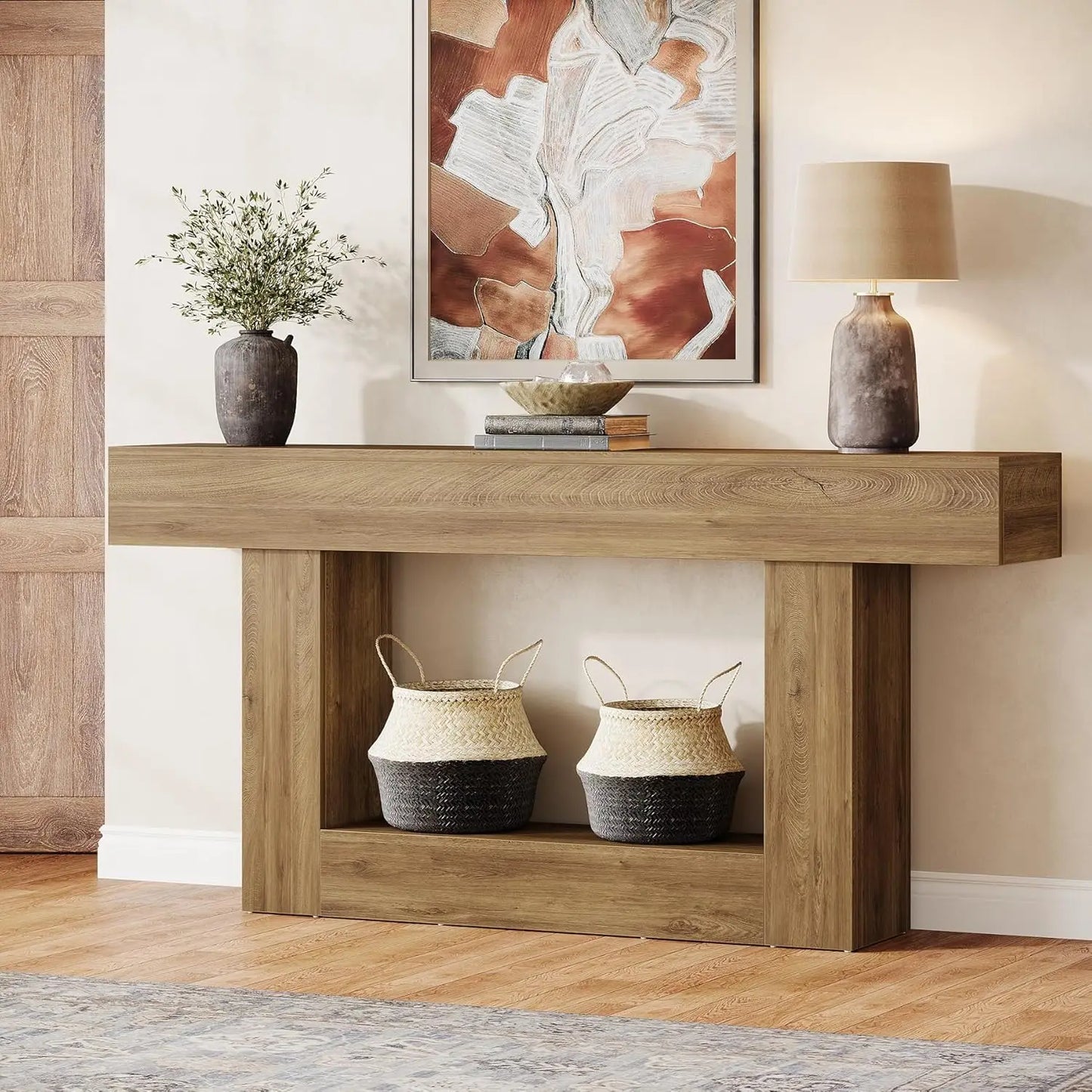 Farmhouse 2-Tier Table